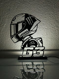 Lampe d'affichage LED Pecco Bagnaia - MOTOGP
