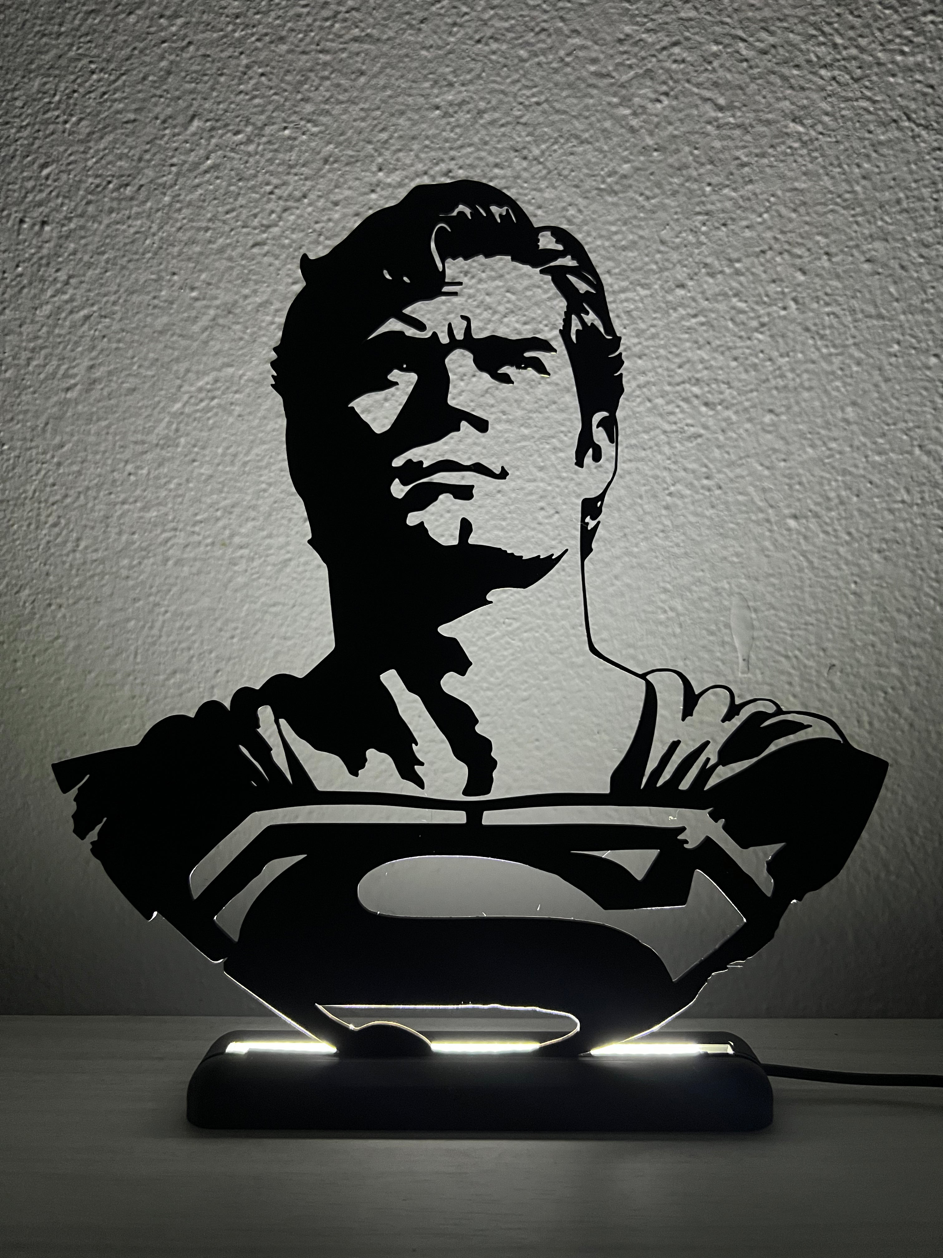Lampada da esposizione con LED Superman - DC Comics