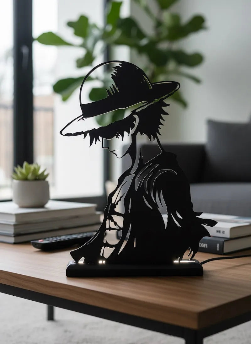 Lampada da esposizione con LED Luffy - OnePiece